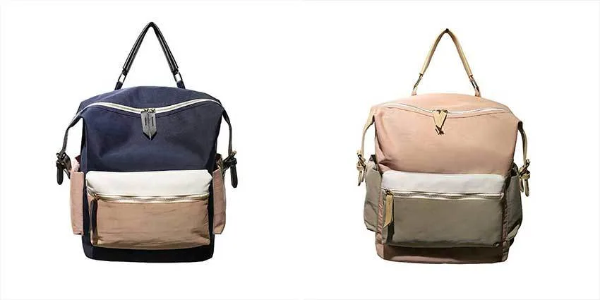 (WDL0930) Japanese Canvas Teenage Backpack for Casual Travel