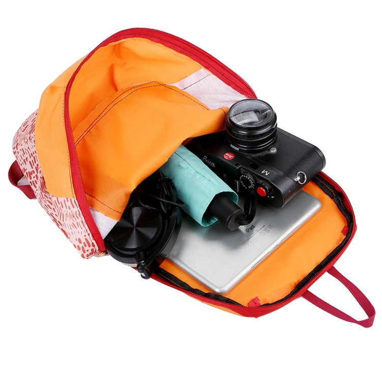 Custom Fashion Student Travel Laptop Backpack Teenage Leisure Lightweight Bag