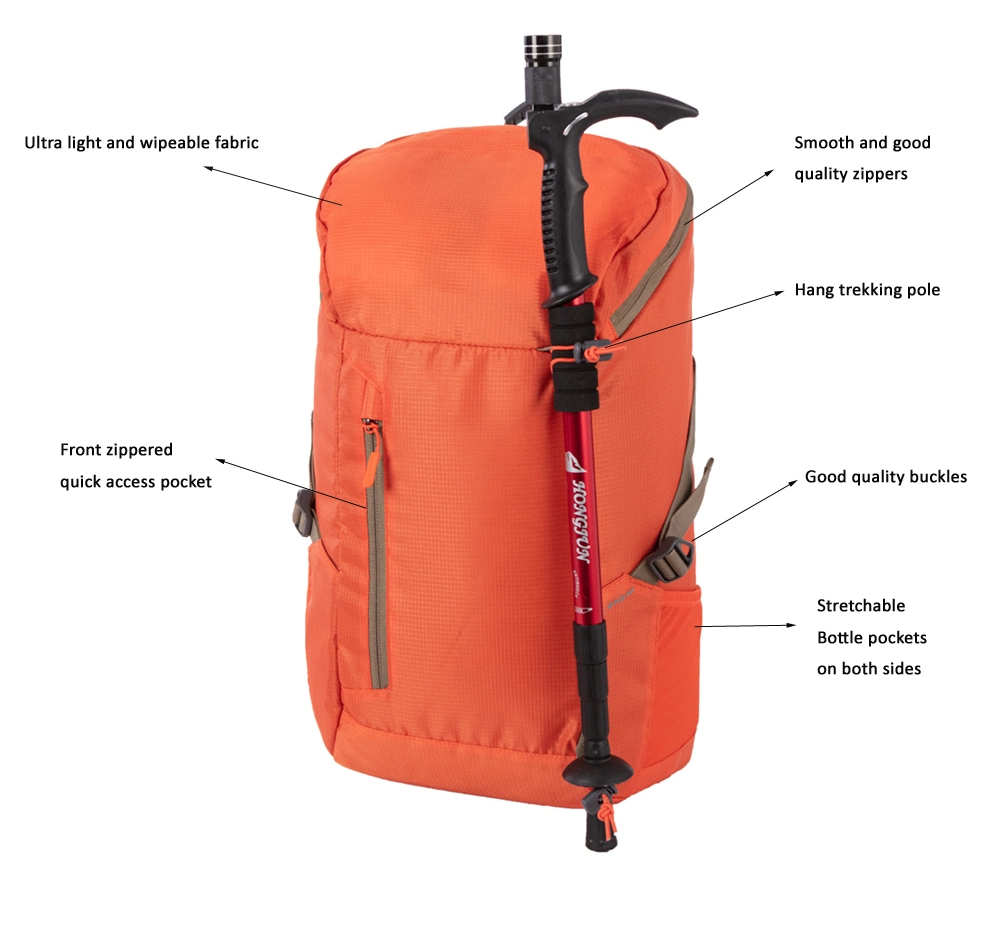 2022 New Fashion Design Sports Outdoor Running Hiking Hydration Bag Backpack