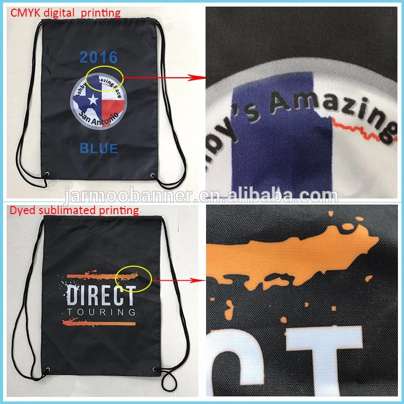 Colorful Promotional Small Cotton Drawstring Bags